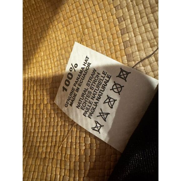 El Galpon Sauvage Petalos Genuine Panama Hat - SUAVE S NWOT main image 6